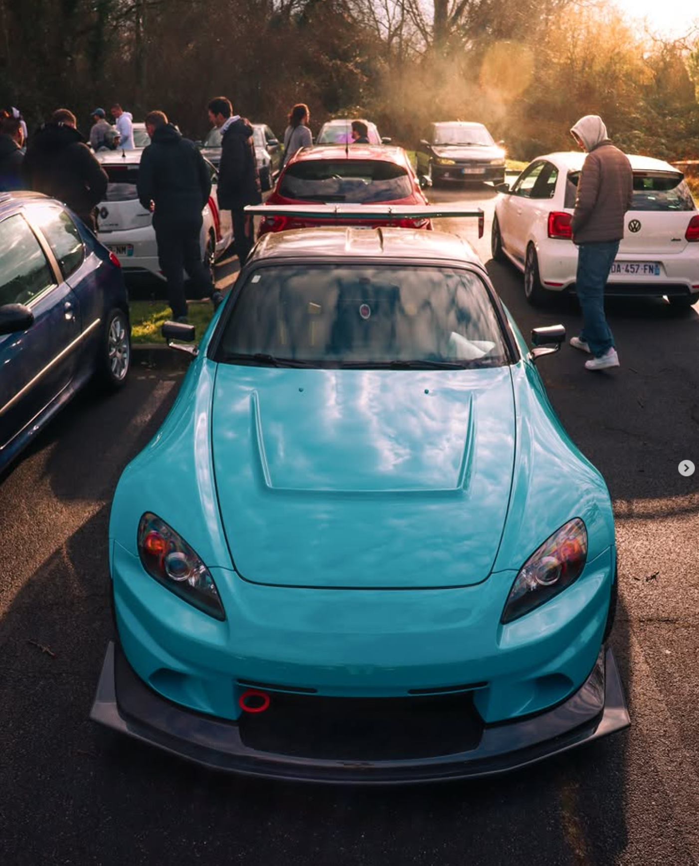 Honda S2000 turquoise — Les Vieilles Soupapes 77